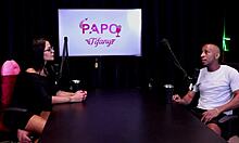 you gotta do your job right even with meds talk in this interracial gangbang scene on sheer red