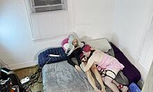 Kelsey, crave that huge trans master's cock down your shemale throat?