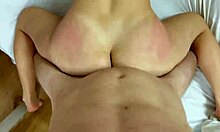 my hot roommate gets so turned on when i spank her big ass rough at night in the dorm