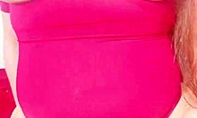 madrastra's giant cameltoe pussy rides hijastro hard puta style bhabhi