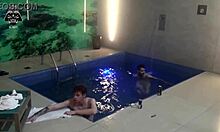 wanna see us bareback monster cocks in motel pool threesome with blonde brazilian friends?