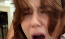 boyfriend's twin sneaks in, now she's torn between two cocks in taboo twist