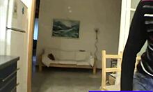 Flora and Johny steam up the sauna in their homemade college hookup video