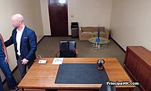 principal WALKS IN as mature teacher SLIPS INTO her JUICY PUSSY at work