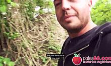 POV Pickup Blonde MILF Sophie Logan Fucked Hard on Public Stairs Doggystyle Cowgirl