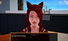 New redhead teen family game 🎮😉