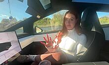 yo taking best friend's girlfriend virginity in car... creamy ride rosie rider moans