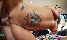 Chris Strokes rams Felicity Feline's slutty anal holes raw