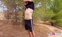 elena de la vega surrenders to outdoor picnic thrills bent over rough doggystyle riding everything exposed