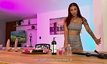 Vendedora Juguetes Sexuales Unleashes Huge Tits Tease and Wild Fuck!