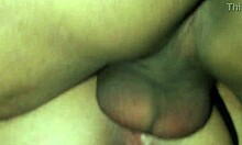 hey babe my wife takes my friend's cock on stairs then rough creampie cleanup