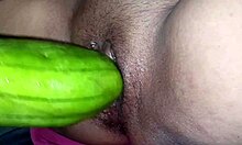 Sultry brunette stripteases clothes off before riding man's cock rough and raw