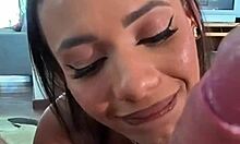 i love rimming this teen latina's ass before her sloppy deepthroat blowjob