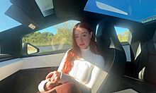 yo taking best friend's girlfriend virginity in car... creamy ride rosie rider moans