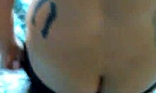 Fat bbw milf bends over for morning doggystyle cumshot on big ass