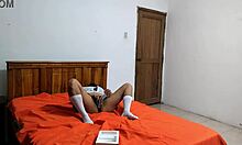 Damn cousin's such a horny student masturbating her wet pussy hard!