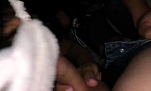 Hot cheating girlfriend SUCKS dick hard until CUMSHOT in mouth!