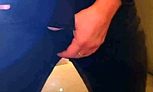 Kinky babe strips rips clothes bares feet for muscular tease