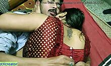 Indian lingerie model has hot interracial sex what's her name clear hindi audio?