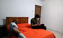 Damn cousin's such a horny student masturbating her wet pussy hard!