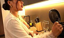 latina busty brunette screams as burglar rips lingerie for hard fucking