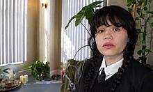 wednesday addams cosplay takes huge black cock deep doggystyle pov yhivi