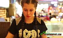 perfect ass teen swaps food for steamy sex cravings