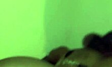 bent over garage getting those backshots with hair pull doggy??