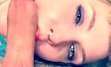 Milf Close-Up Deepthroats Monster Cock Sloppy Spit