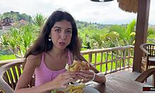 i asked waiter fer cum on me face in public cafe... i luv dining covered in hot cum cumwalk!!