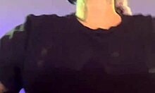 in the gym i got so hot stripped my top soaked my tanned wet pussy with sweat