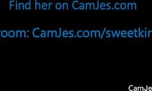 LEGGY GIRL in HIGH HEELS FINGERING Her Wet Pussy to Wild ORGASM!!