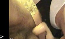 Girlfriend Pegs Bisexual Boyfriend's Ass Deep with Strapon on Bed