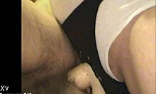 Girlfriend Pegs Bisexual Boyfriend's Ass Deep with Strapon on Bed