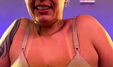 in the gym i got so hot stripped my top soaked my tanned wet pussy with sweat