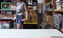 😈 beautiful jewish teen strip searched then fucked rough in shop