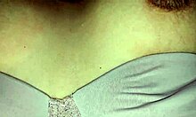 playing with stepsis wet pussy while she watches porn closeup