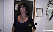 i love how this tattooed latina slut moans taking monster cock deep in her tight wet pussy