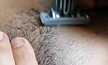 hairy wet pussy teased stroked then filled before full shave