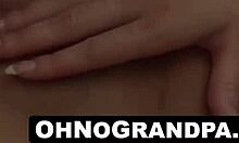 daisy lee revives old man's cock with deep perky blowjob bliss