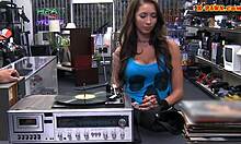 Pawnshop Owner Ravages Big Tits Beauty in Hidden Deal