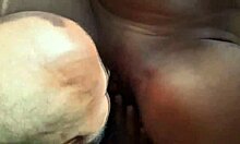 neighbor spied on me thru window so i got his help pounding my big clit pussy 💦🍑