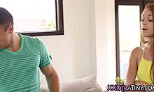 Tiny Redhead Babe Pounded Hardcore with Massive Cumshot Facial Blast!