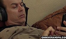 daisy lee revives old man's cock with deep perky blowjob bliss