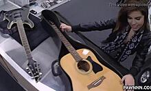 i can't believe pawnstar meets rockstar for cash sex hidden cam spyin on latina shop fuck