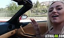 cheating blonde milf slut elana bunnz bends over begging for hot cum load facials