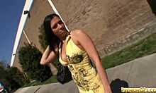 booty babe rachel starr bent over doggystyle fucked to cumshot