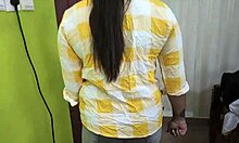 horny indian college girl sneaks private room for boyfriend's big cock assplay