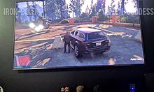 i bet with my stepbro on video game... lost the bet short