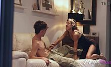 My Neighbor Begs Me to Shut Off That Music While I Pound Her!